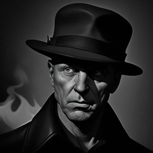 Elmer Fudd in Film Noir Style