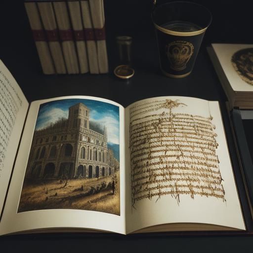 Leonardo Da Vinci's Sketchbooks: Cinematic Film Still