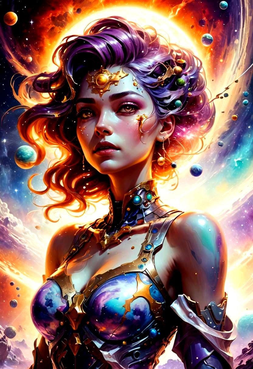 Miniature Sci-Fi Planets in the Cosmos