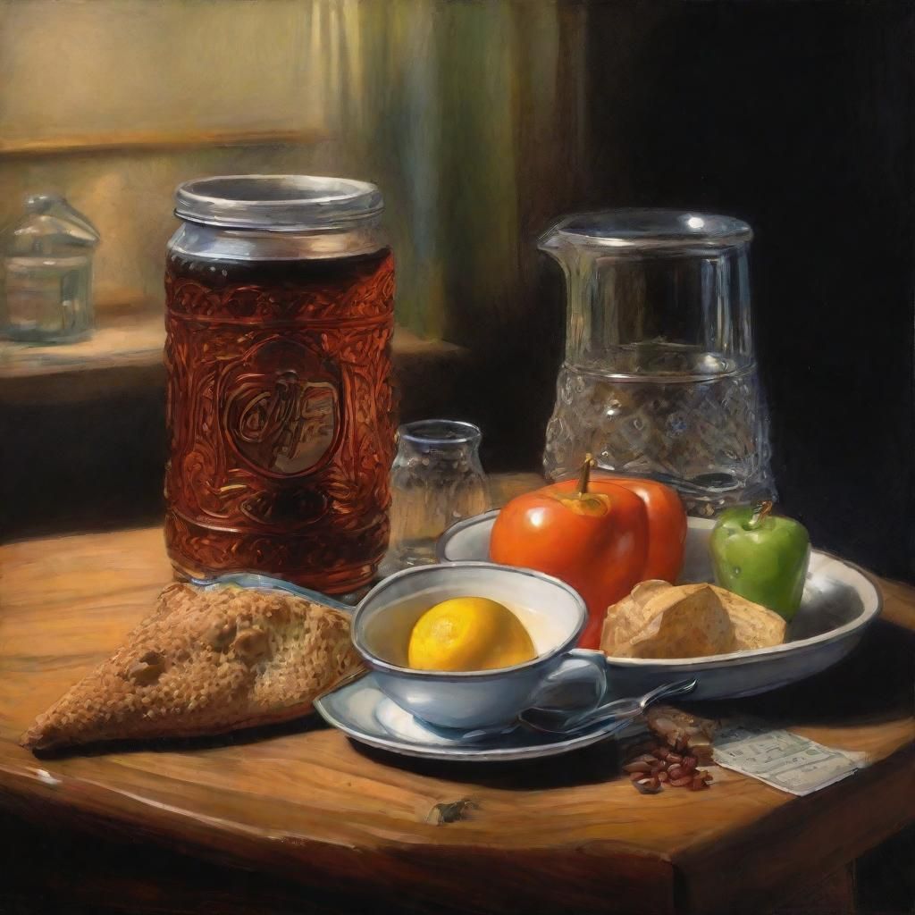 Whimsical Still Life: Three Unseen Wonders