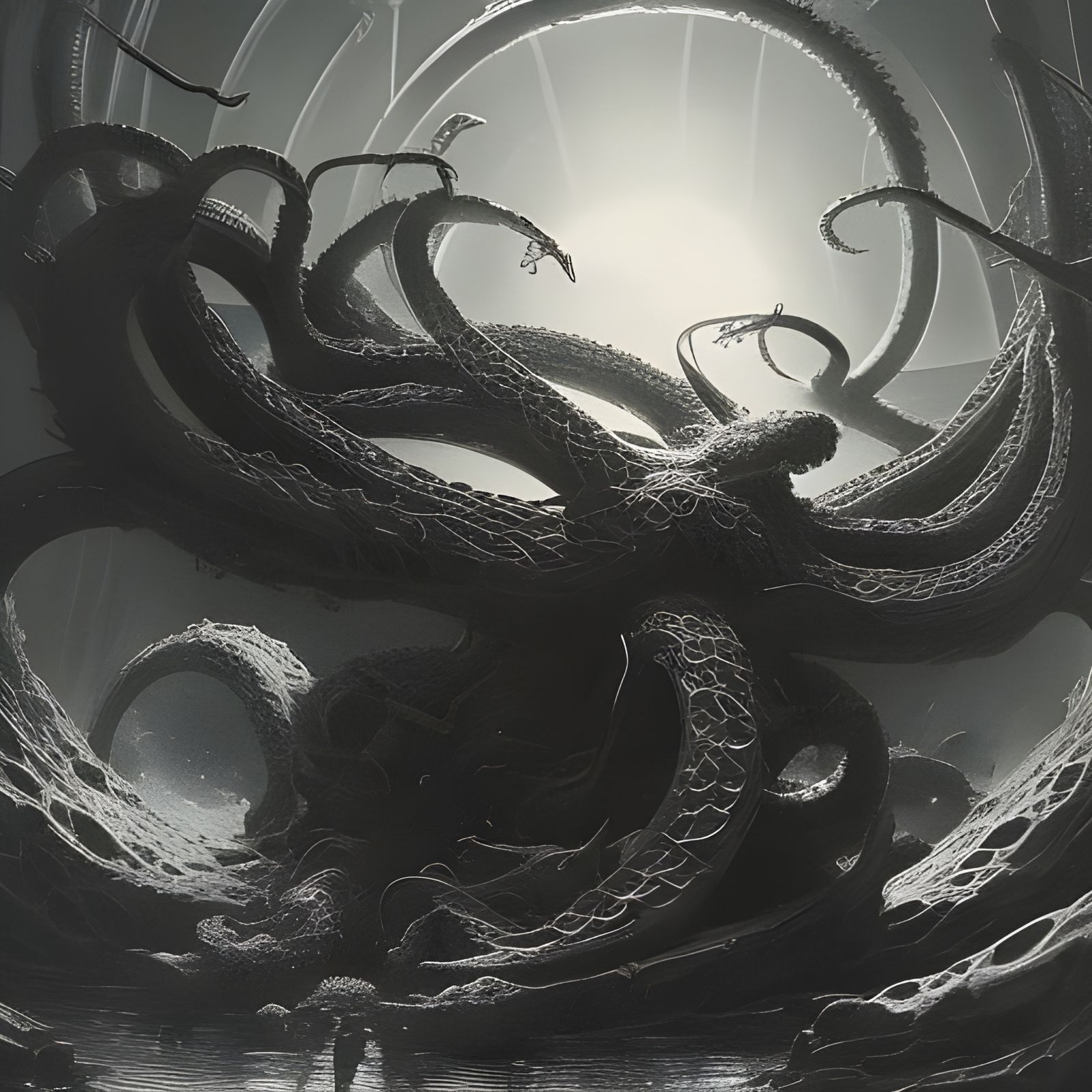 Horrific Kraken of Greek Mythology