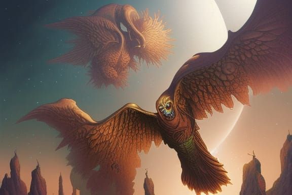 Beksiński-Inspired Comic Book Art