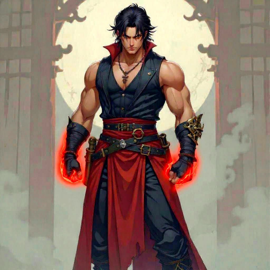 Anime Character Design Inspired by Japanese Manga