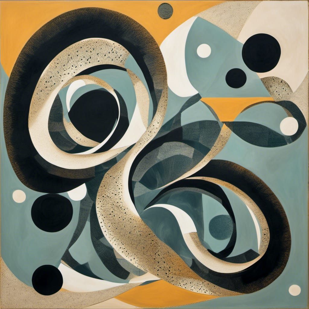 Arrakis Sandtrout in Moirè Op Art Style