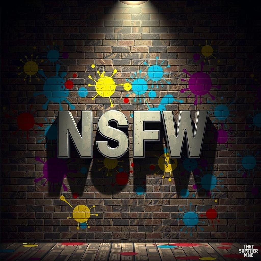 Chrome Restricted Sign in Gritty 3D Rendering