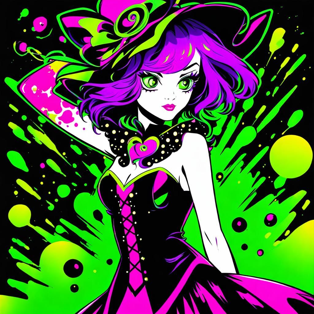 Poison Girl: AI Generated Interpretation