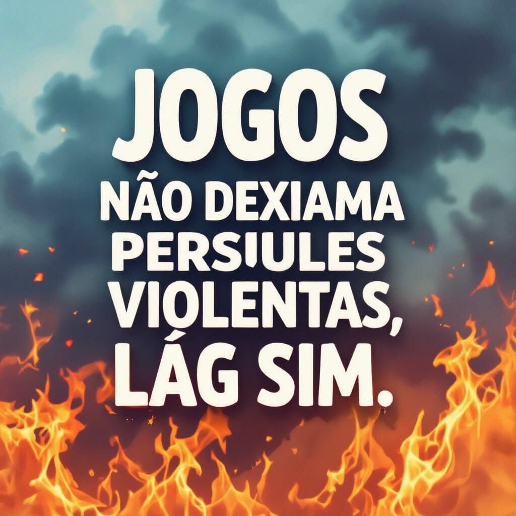 Jogos Não Deixam Pessoas Violentas, Lag Sim