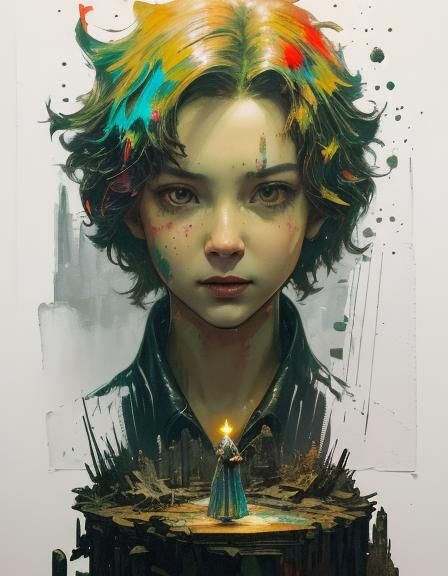 Dark Urban Fantasy Concept Art