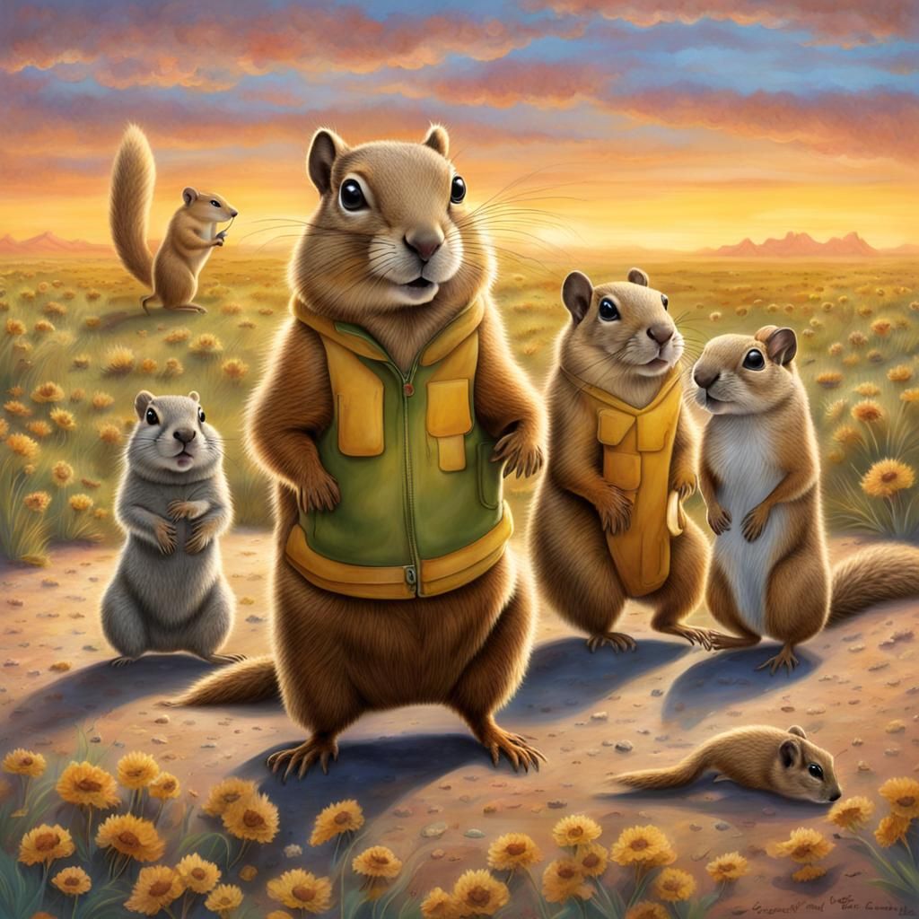 Secret Squirrel and Prairie Dog Posse