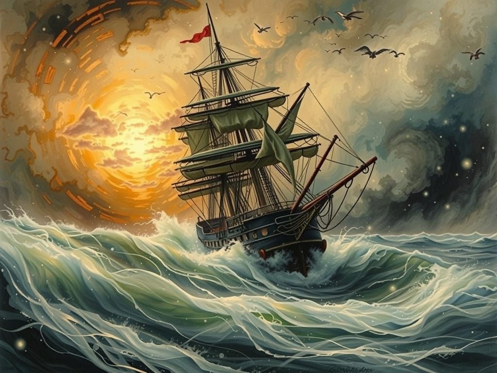 Dreamlike Seascapes in Pastel Hues