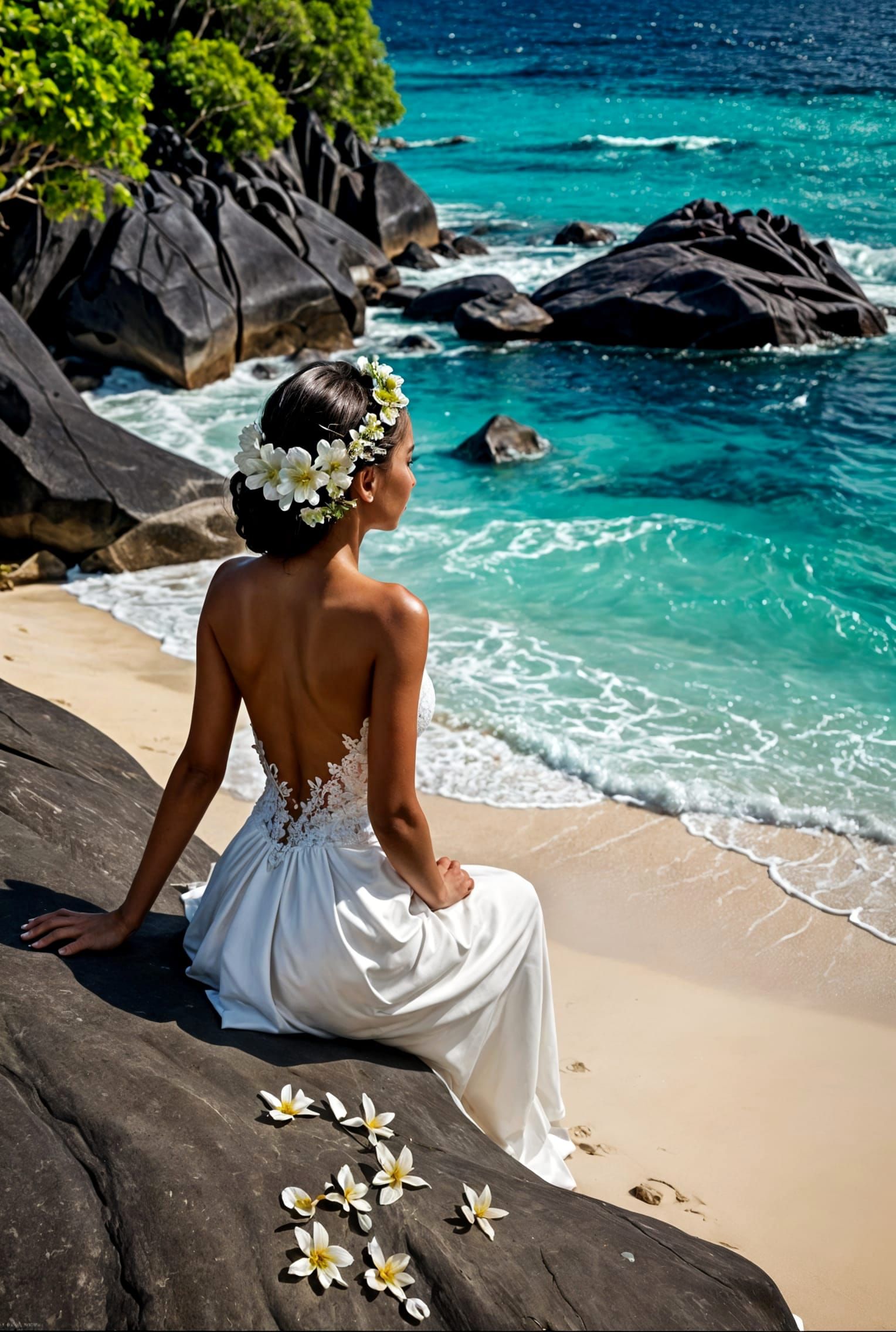 Seychelles Beach Holiday Wedding