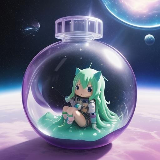 Slime Adventurer in Space, Anime Style
