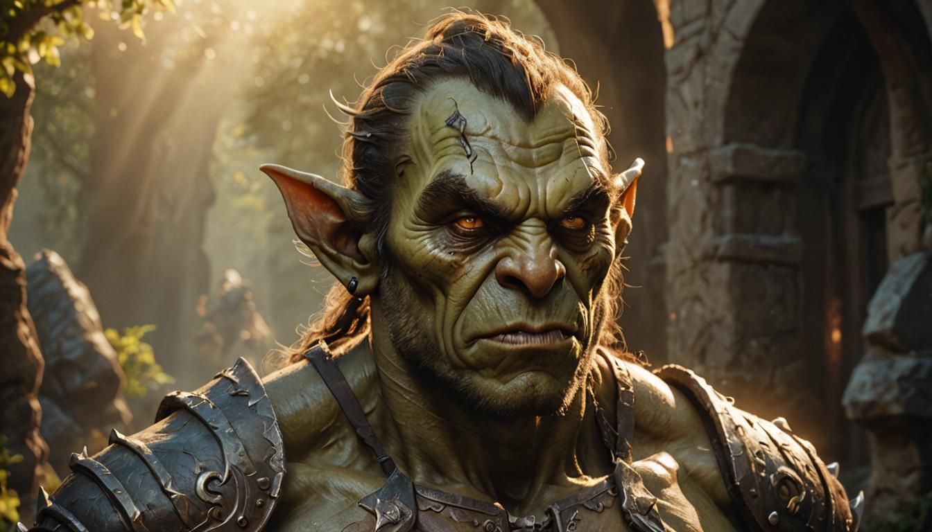 Fantasy Hybrid Portrait in Hyperrealistic Style