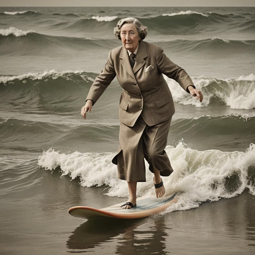 Agatha Christie Seeking Inspiration for Her Novel 'A Caribbe...