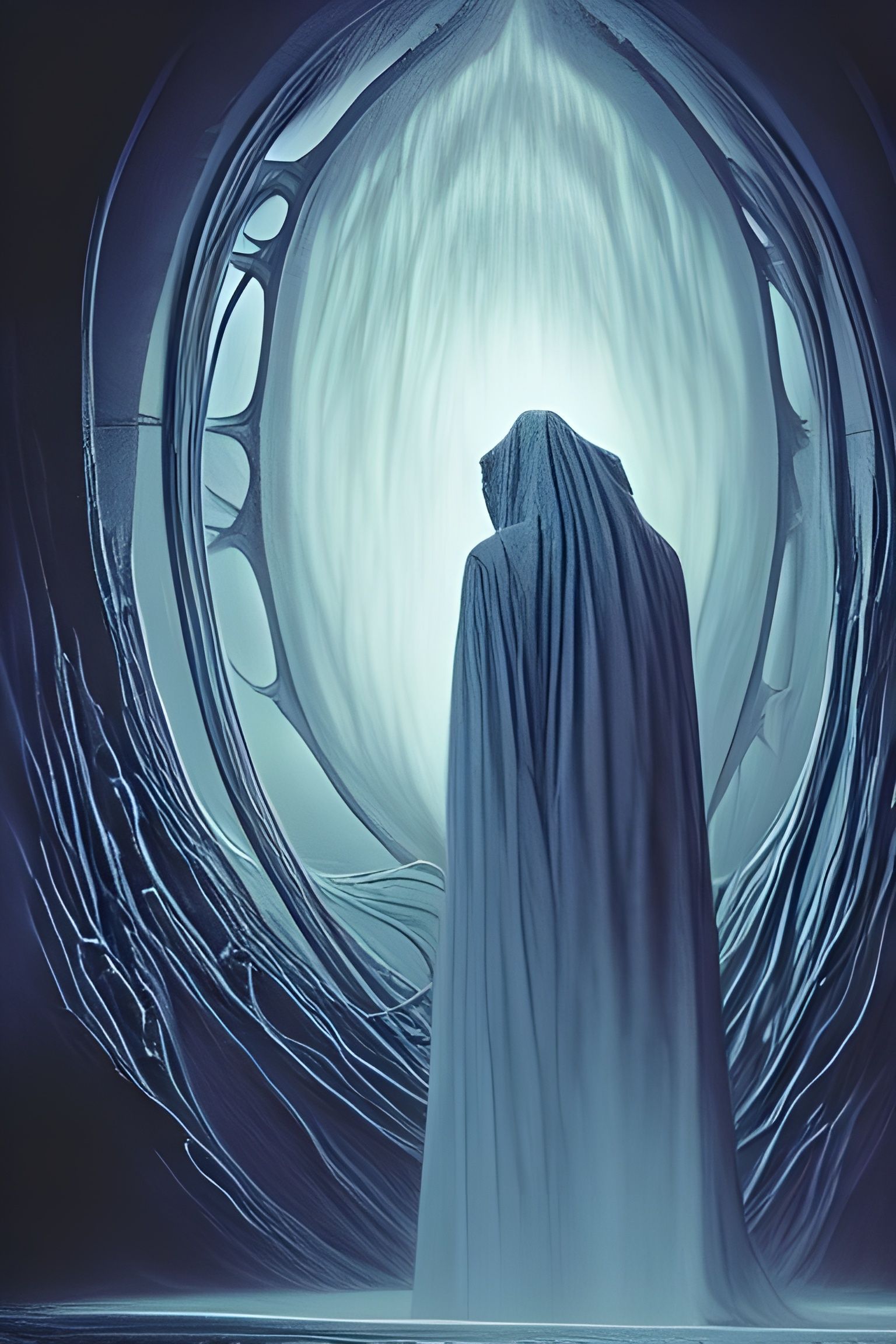 Raging Flame Priest in Heroic Fantasycore Style