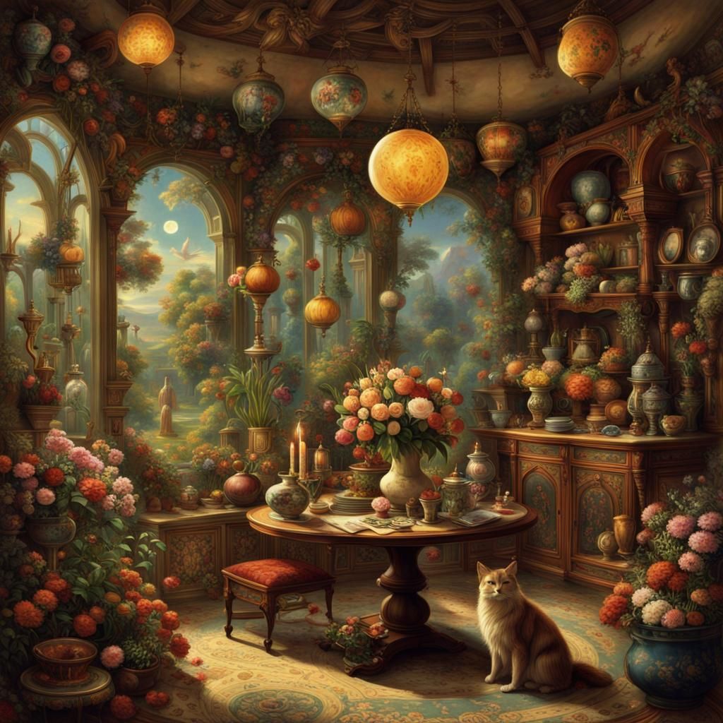 Fantastical World of Bountiful Nature in Deep Color