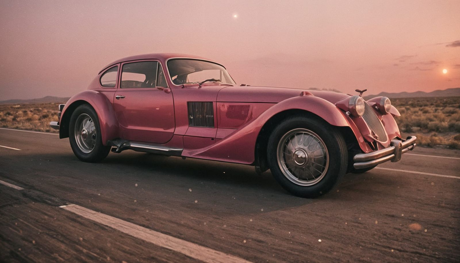 Retro-Futuristic Masterpiece: A Cinematic Vision of 2050