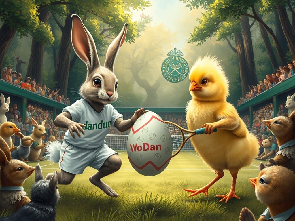 Bunny and Chick's Magical Wimbledon Final