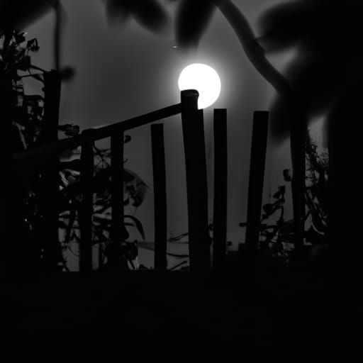 Night Ride: Gothic Dreamscape Under a Dagger Moon