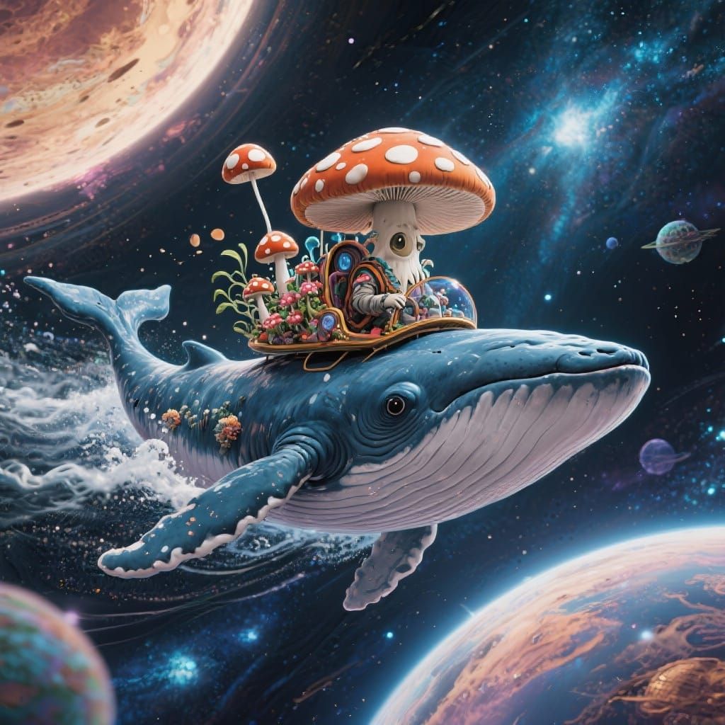 Intergalactic Passenger Whale Ride