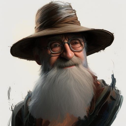 Detailed Portrait with Dynamic Lighting