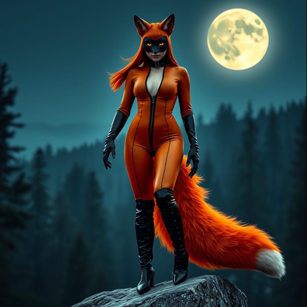 Surrealist Goddess of the Alpes: Empowered Femme Fatale in C...