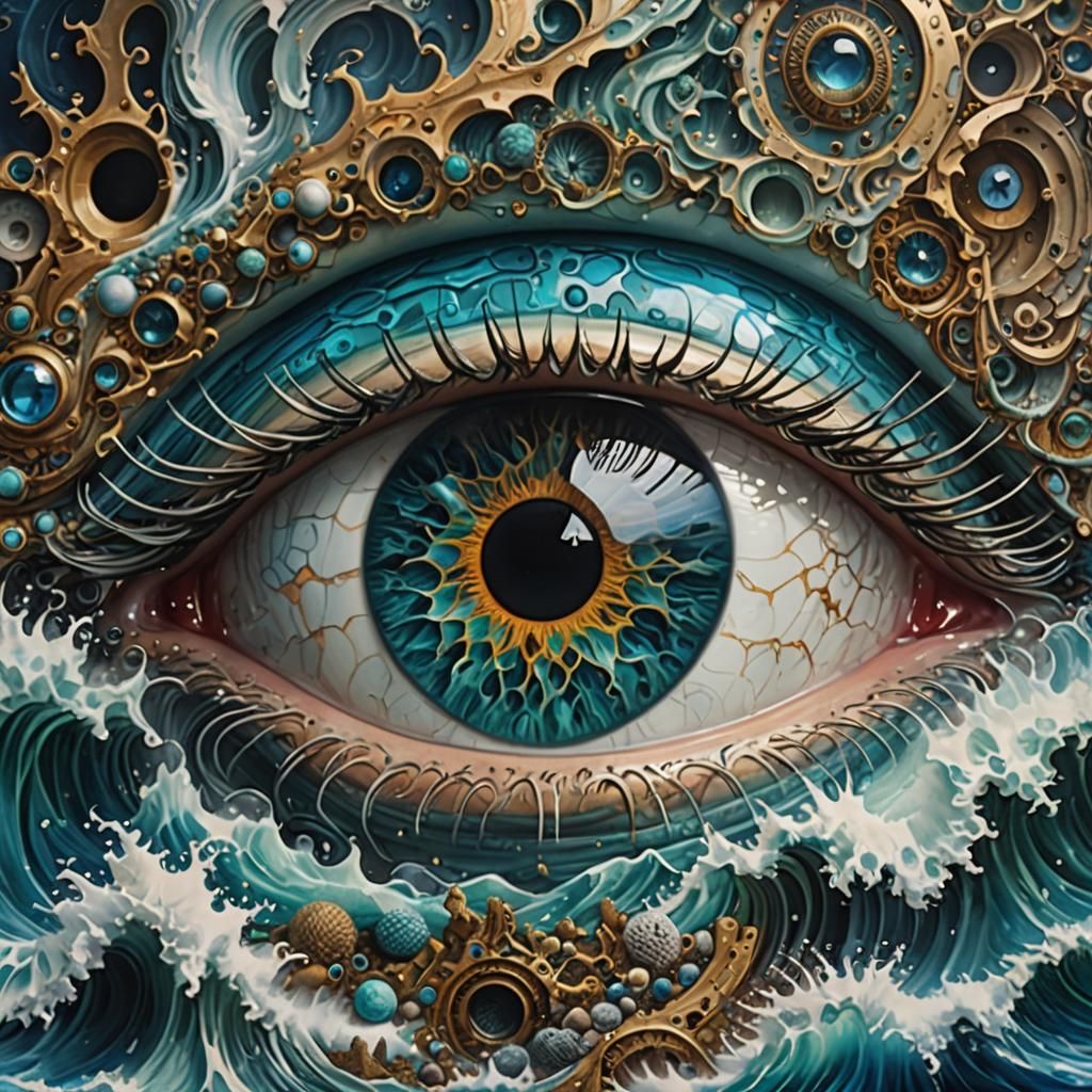 Eye of the ocean god