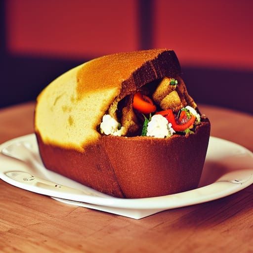 Professional Photo of Bunny Chow with Bokeh