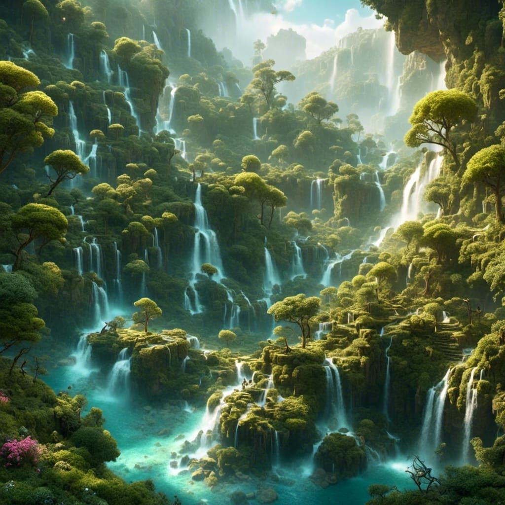 Abstract AI-Generated Art: Minimalist Composition