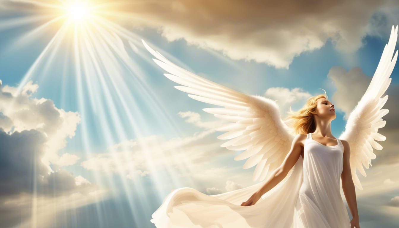 An angel as free as the wind