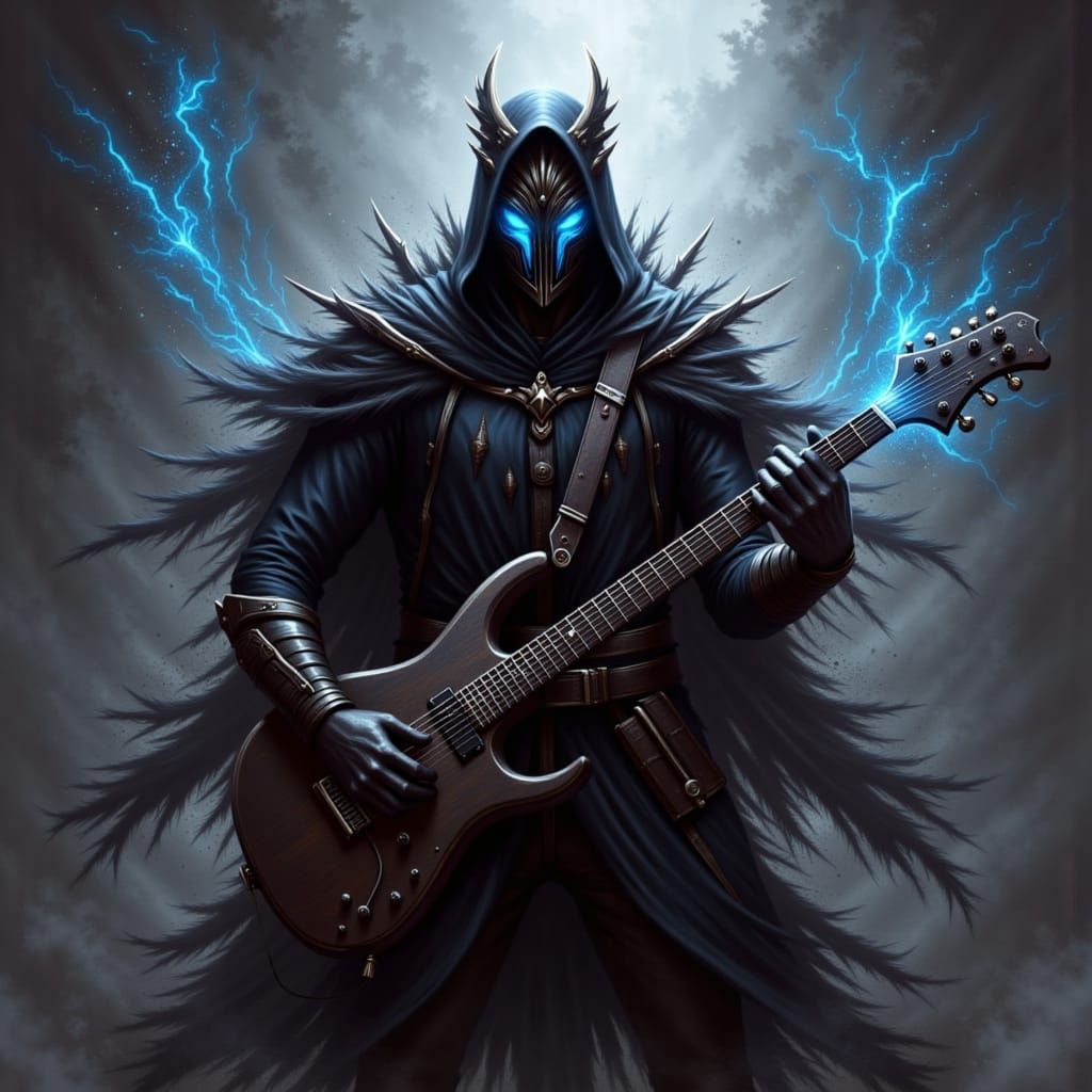 Ominous Playa Landscape in LoRA Style