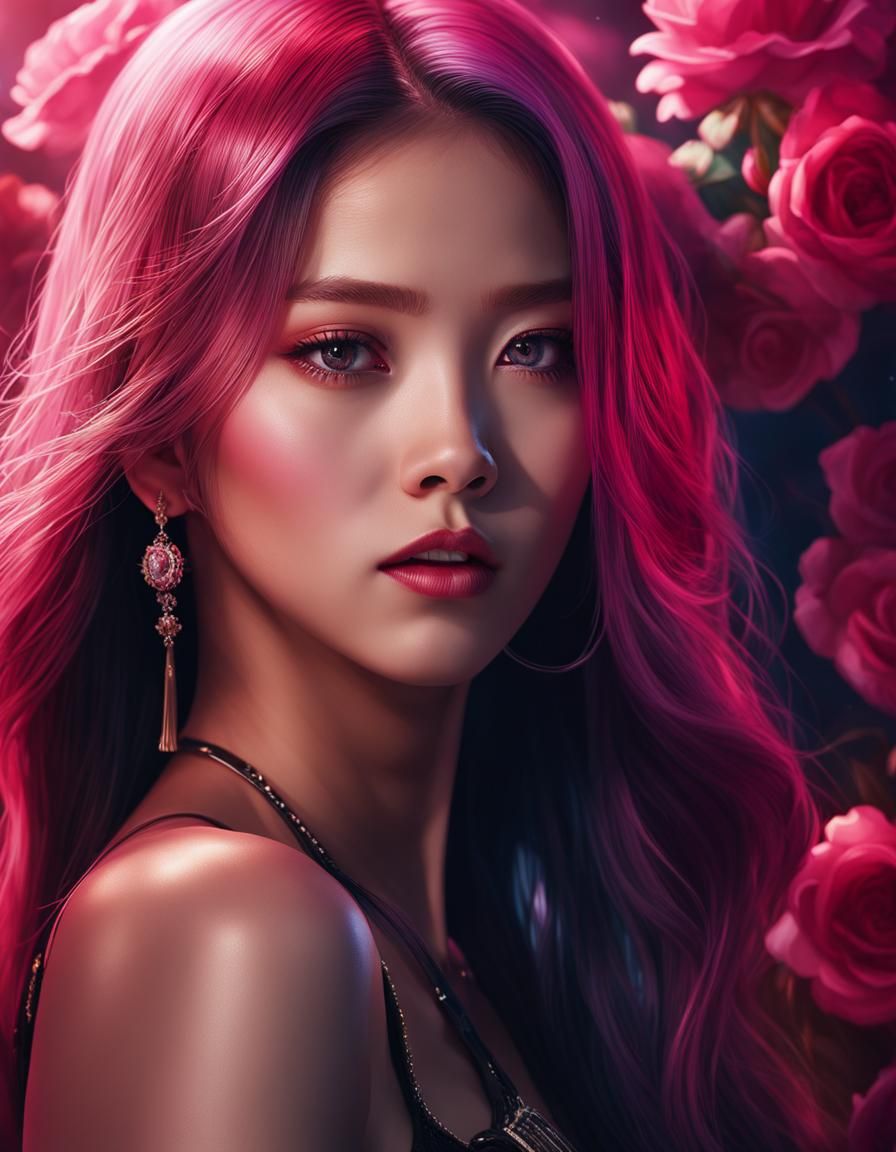Blackpink in Dark Fantasy World: Concept Art Portrait