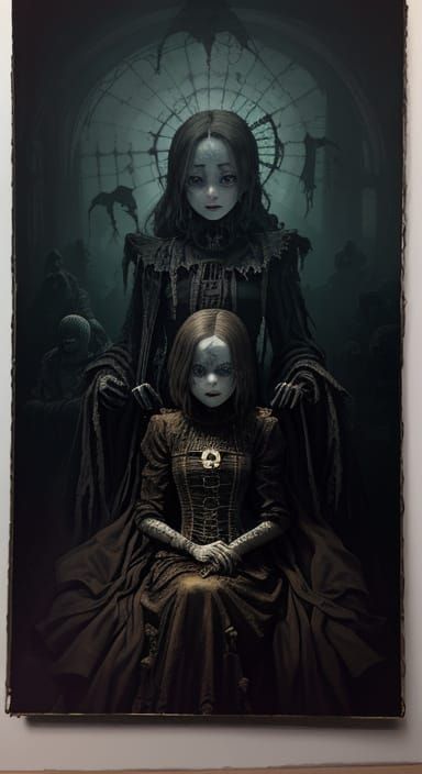 Surreal Gothic Body Horror in Unhinged Style