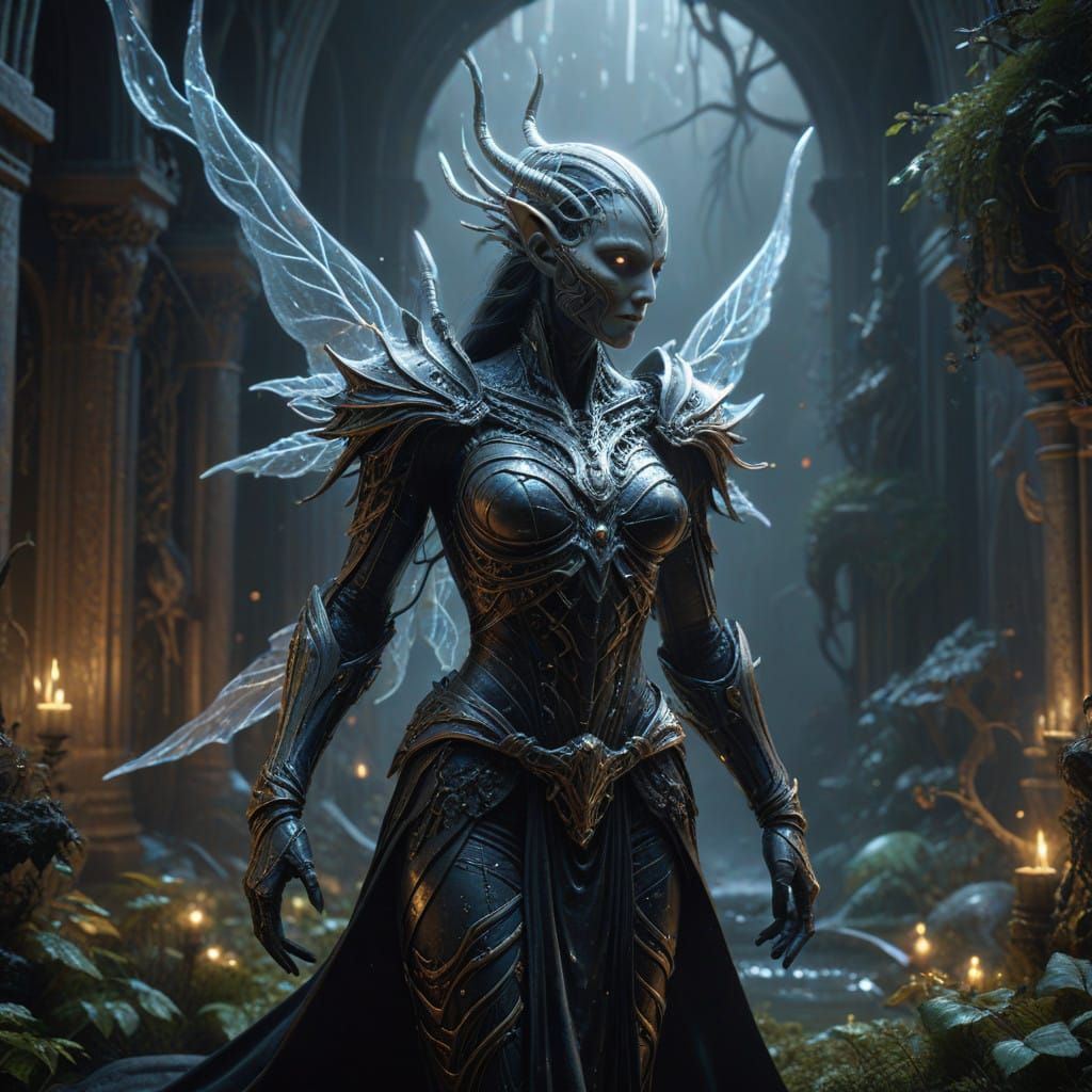 Ethereal Elves in Chrome Laboratory, Magical Realism