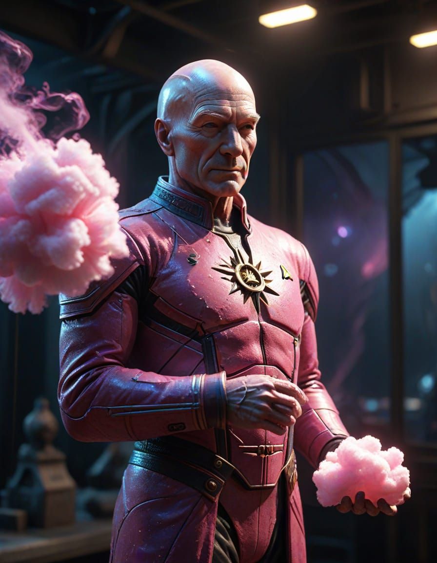 The Enterprise has become infested with Cotton Candy