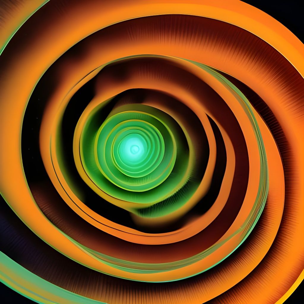 Fibonacci Sequence Visualized as a Spiral