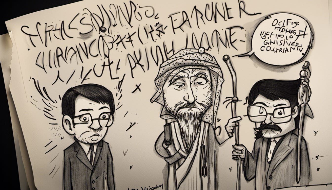 Political Cartoon: Olive Branch Diplomacy in Ink