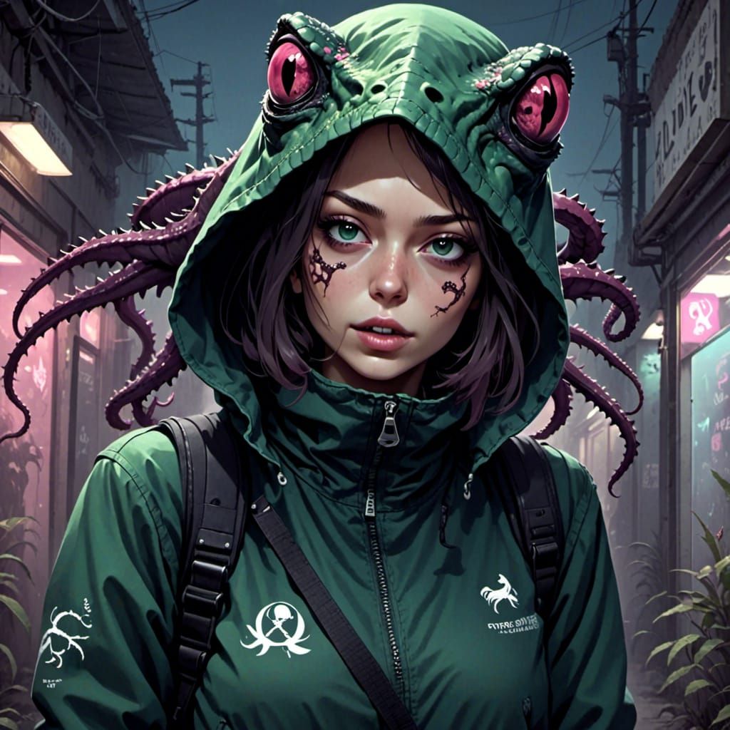 The Alien Controlled Woman