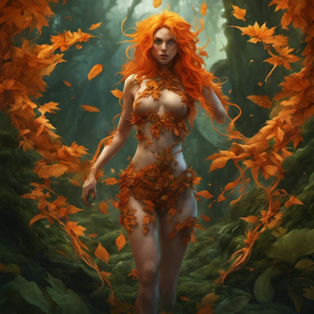 Mythical Creature with Backwards Feet in Fantasy Art