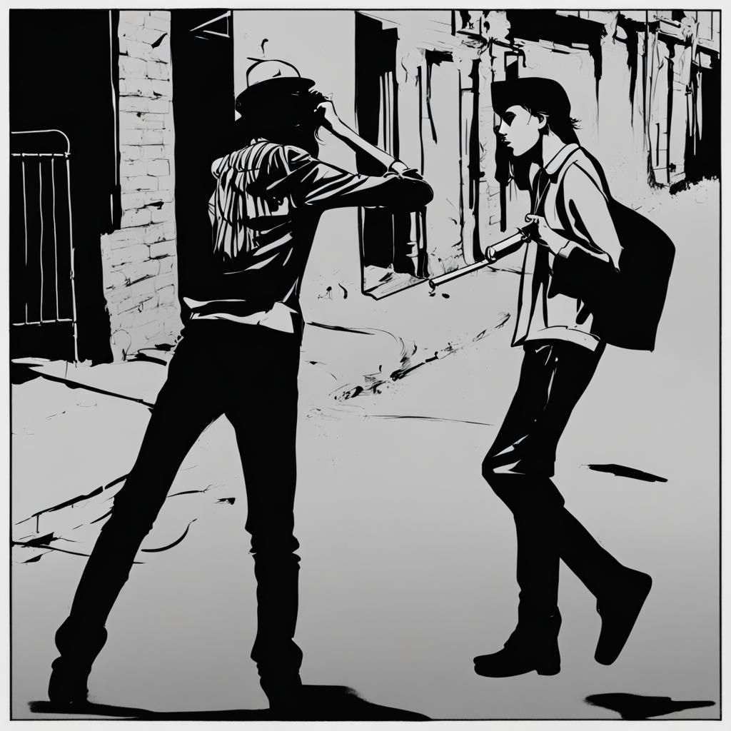 Y2K Fashion: Friends in Smoky Back Alley