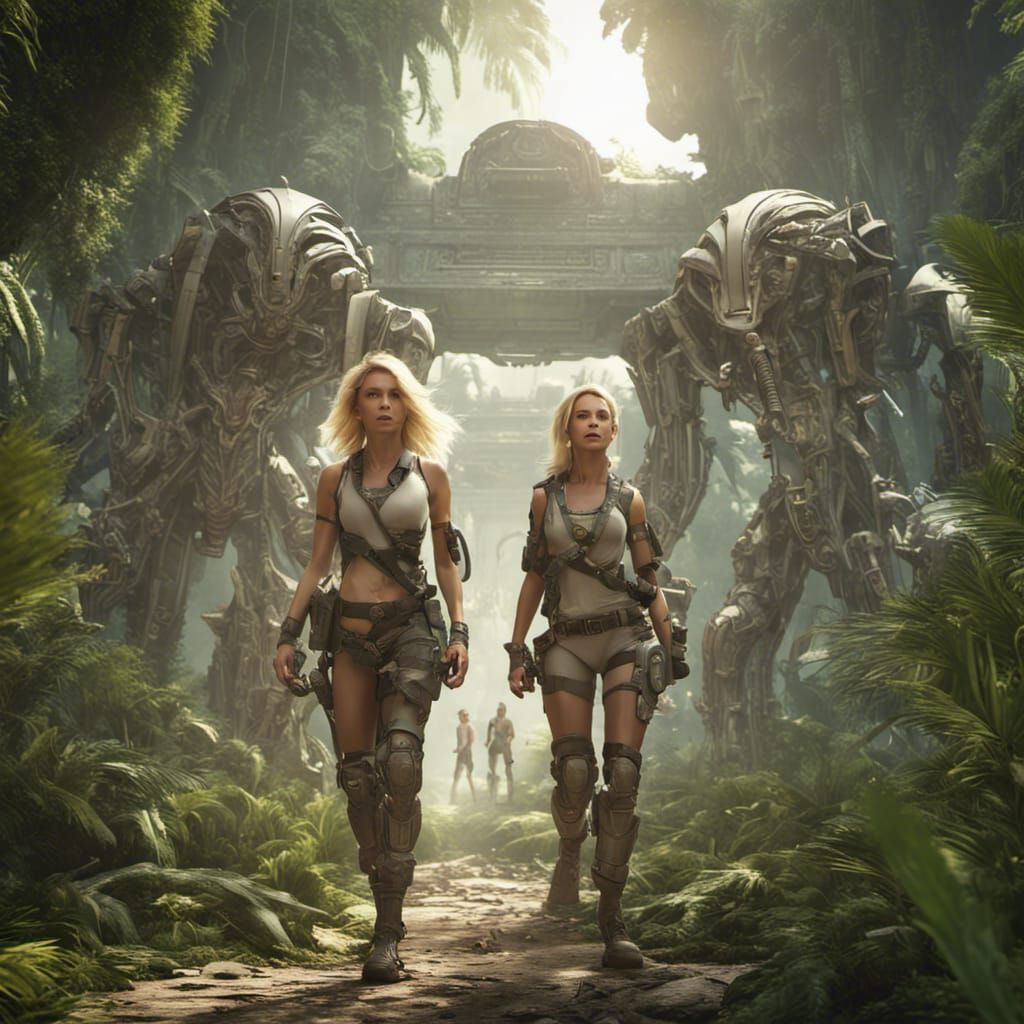 Archeologist Escape: Jungle Temple Pursuit by Alien Machines