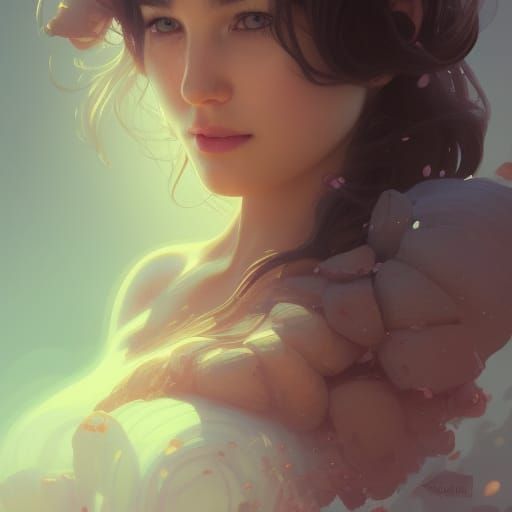 Intricate Portrait of a Sweet Little Bloom