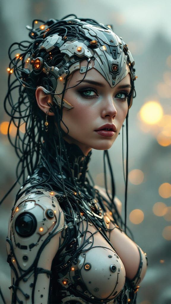 Cybernetic Angel of Sacred Apocalypse