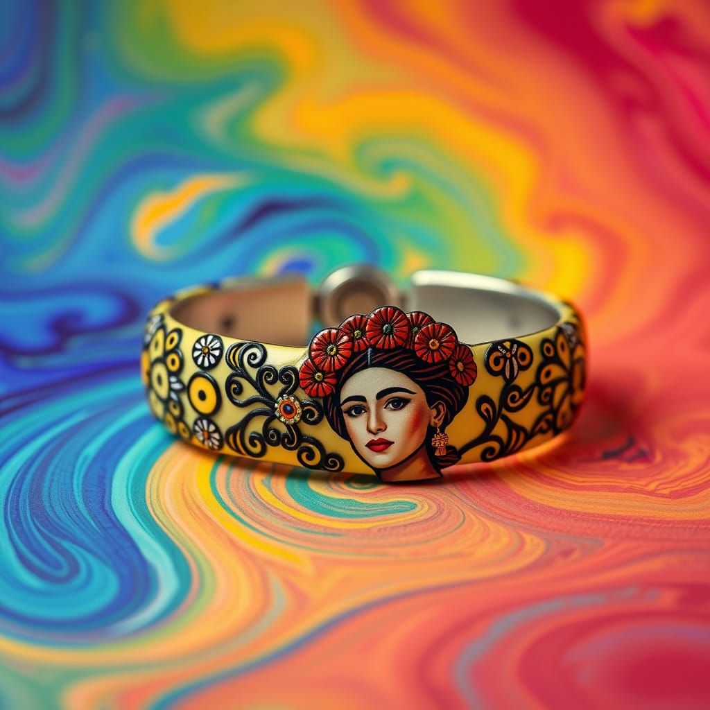 🪇💚🌺💛🇲🇽Mexican Bracelet 🌼 Frida Kahlo🪅💛💗💚🪇