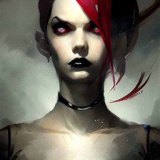 Sinister Jinx Digital Painting