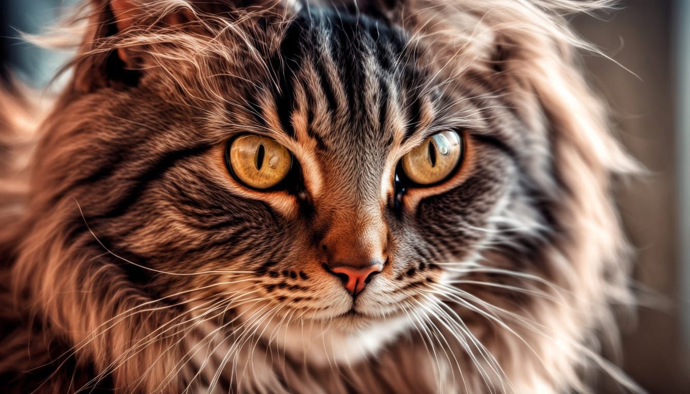 Hyperrealistic Cat Fur in High Definition