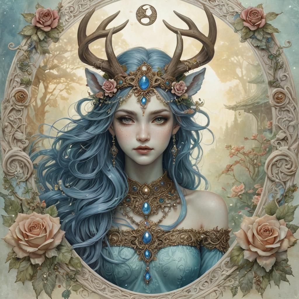 Elven Elk Princess