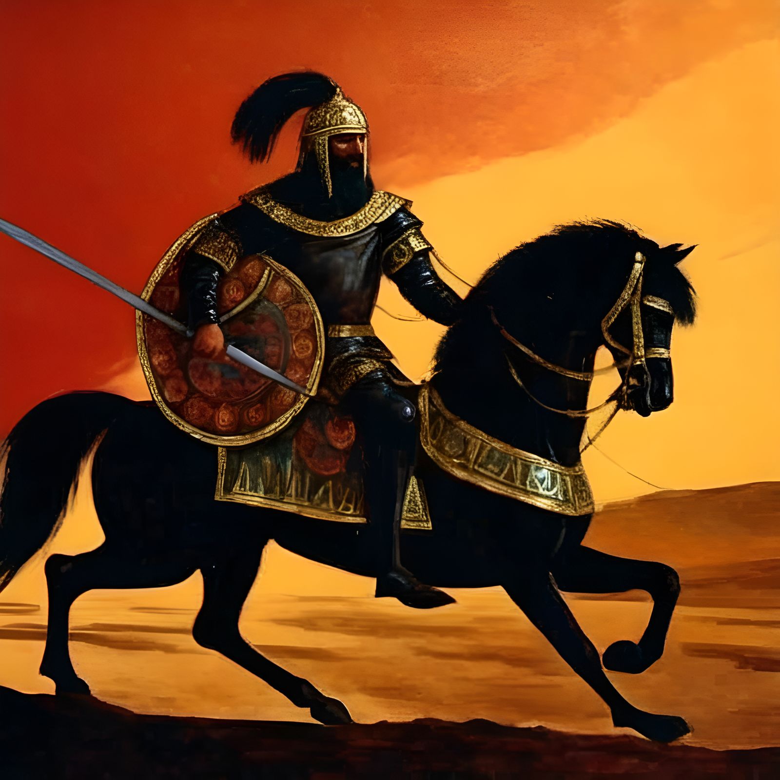 Scythian Desert Sunset