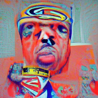 Abstract Concept Art in Fauvism Pop Art Style