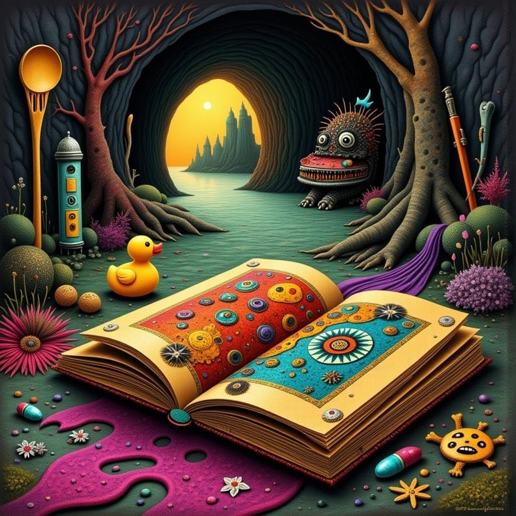 Whimsical Adventure in a Fantastical Realm